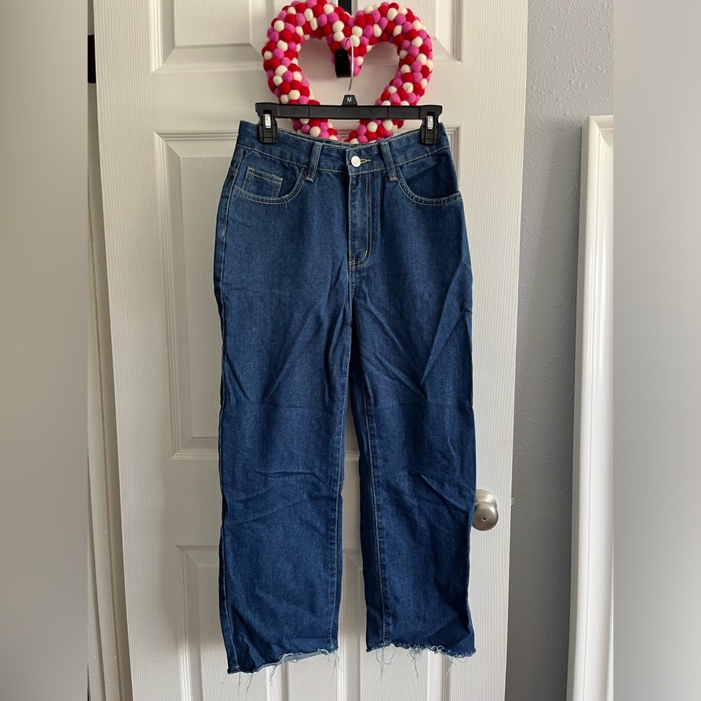 Straight Blue jeans